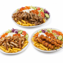 KEBAB ON CHIPS